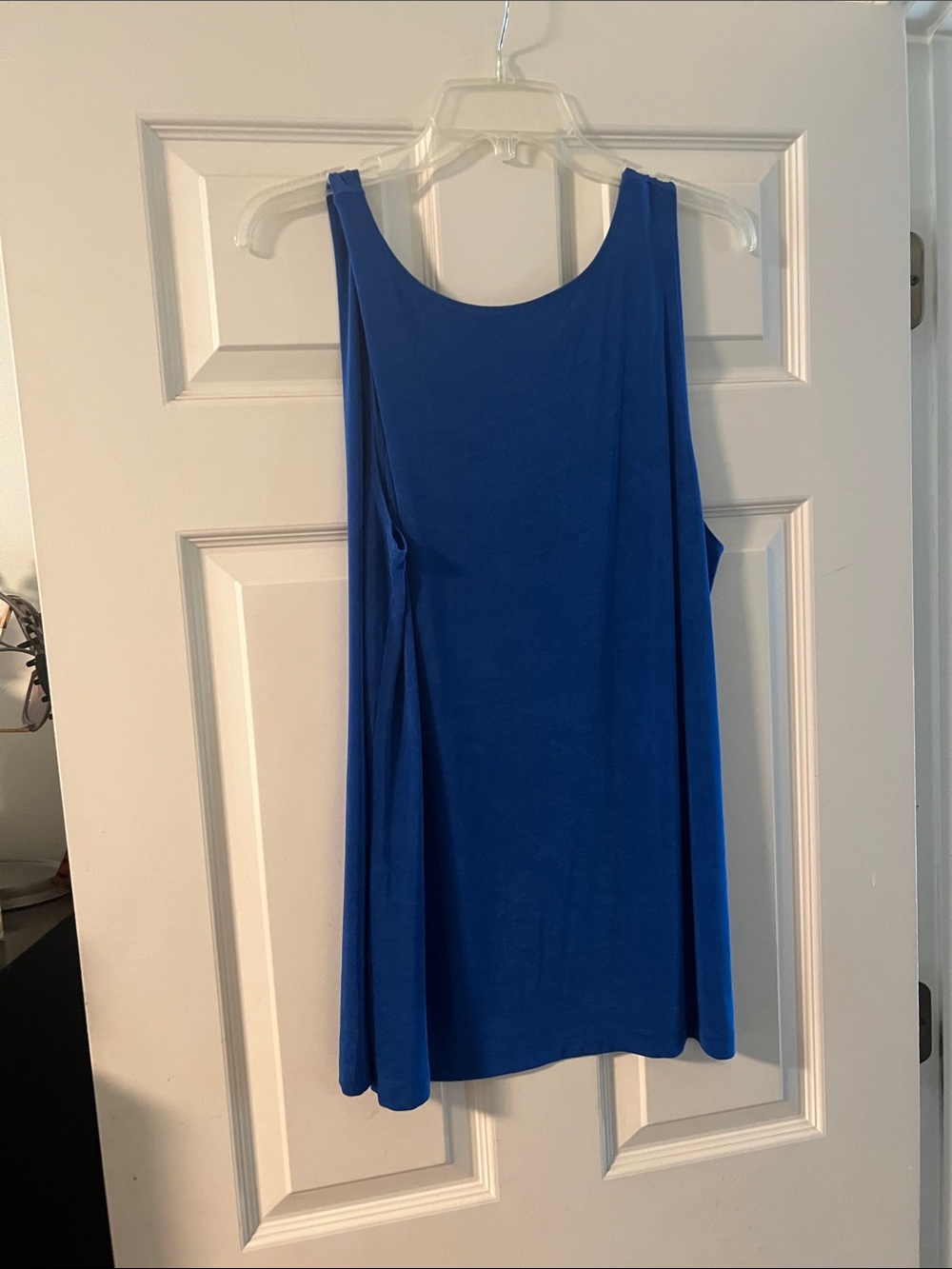 Classic Sleeveless Women's Tank Top - Blue